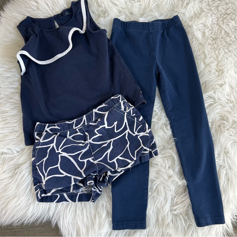 Nautica 4T Navy Summer Outfit